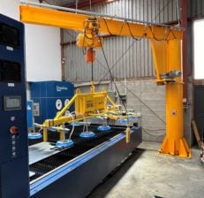 Lastech Jib Crane and Vacuum lifter