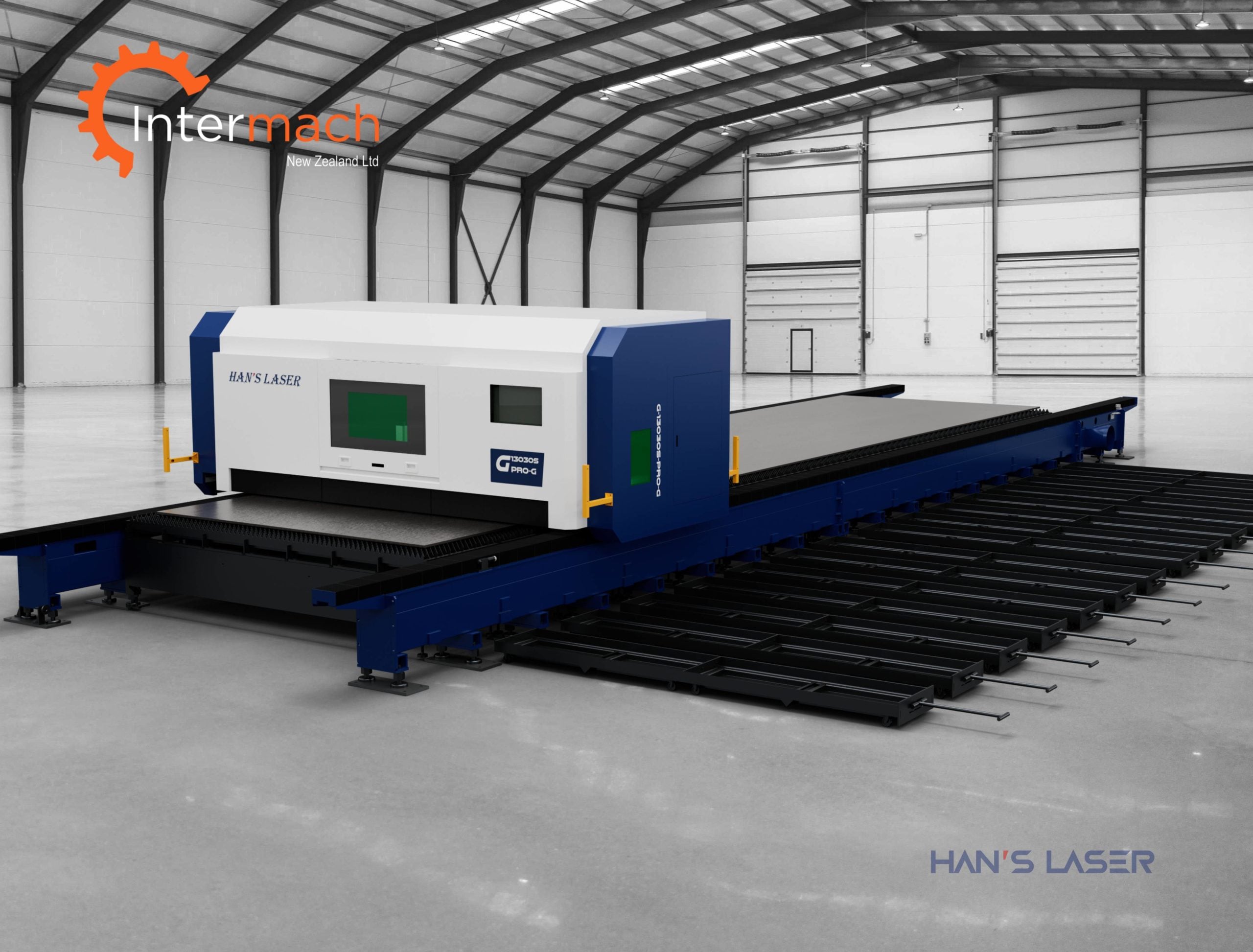 Han's Laser S Pro in factory